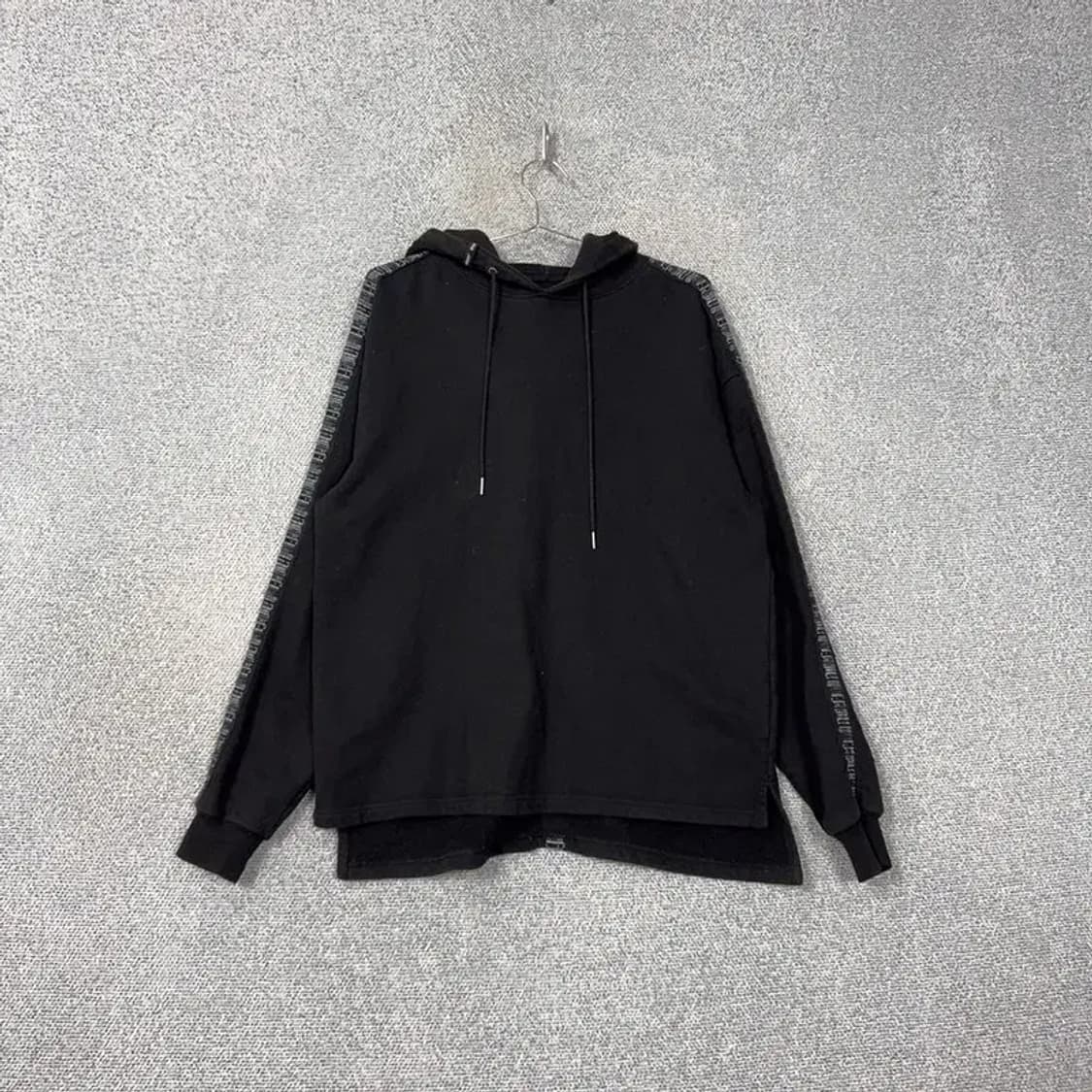 브라운브레스 백로고 블랙 후드티 M 상품이미지1