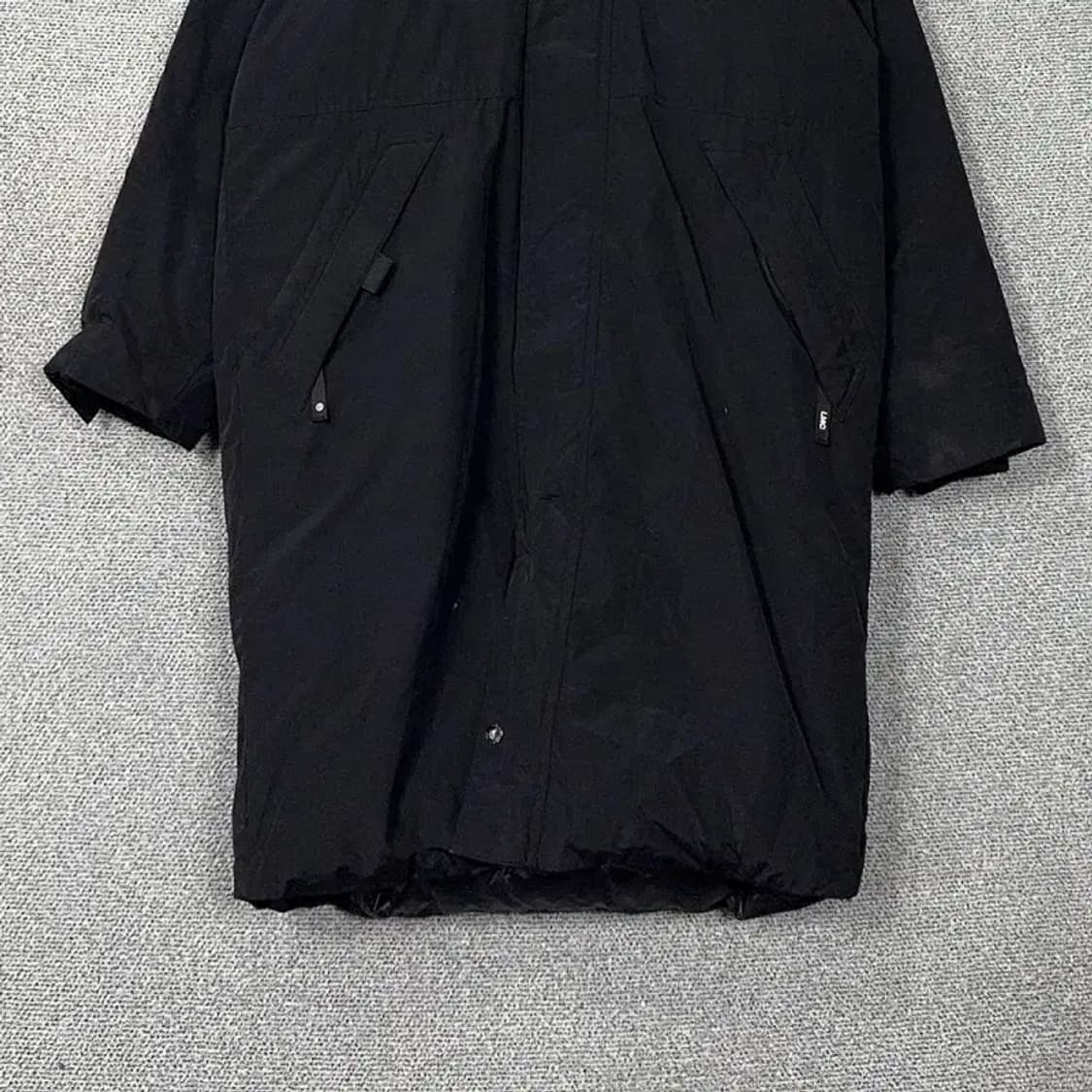 LMC 로고 프린팅 블랙 롱 패딩 S 상품이미지4