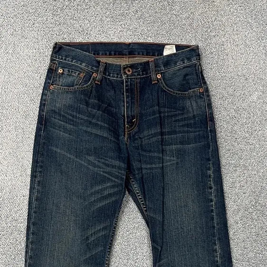 리바이스 523 워싱 데님 청바지 30 33 상품이미지3