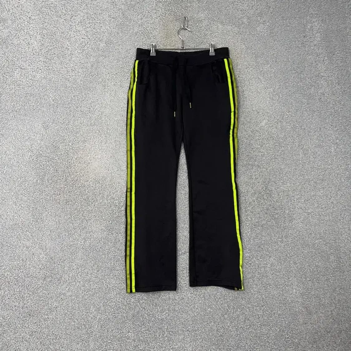 아디다스 형광 삼선 블랙 팬츠 90 상품이미지1