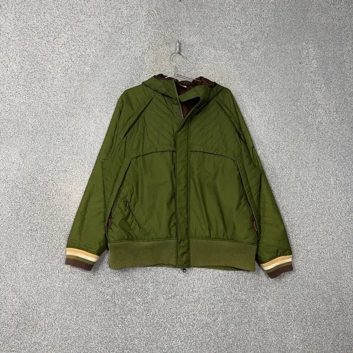 나이키 경량 카키 후드 자켓 XL 상품이미지1