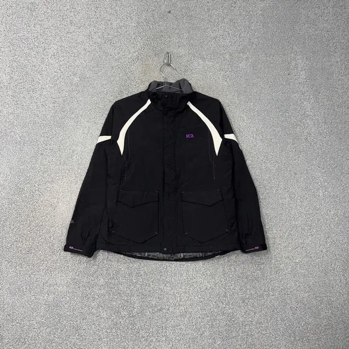 K2 블랙 로고 여성 캐주얼 자켓 점퍼 95 상품이미지1