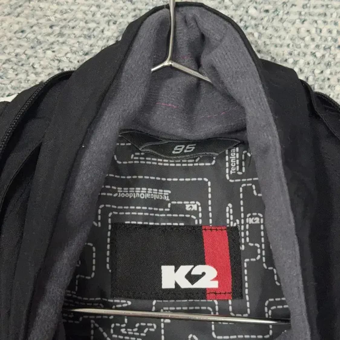 K2 블랙 로고 여성 캐주얼 자켓 점퍼 95 상품이미지6