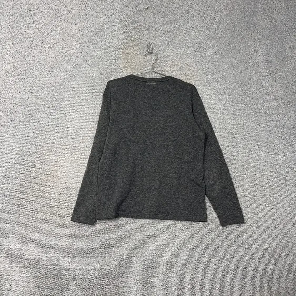 아디다스 그레이 로고 캐주얼 긴팔티 95 상품이미지2