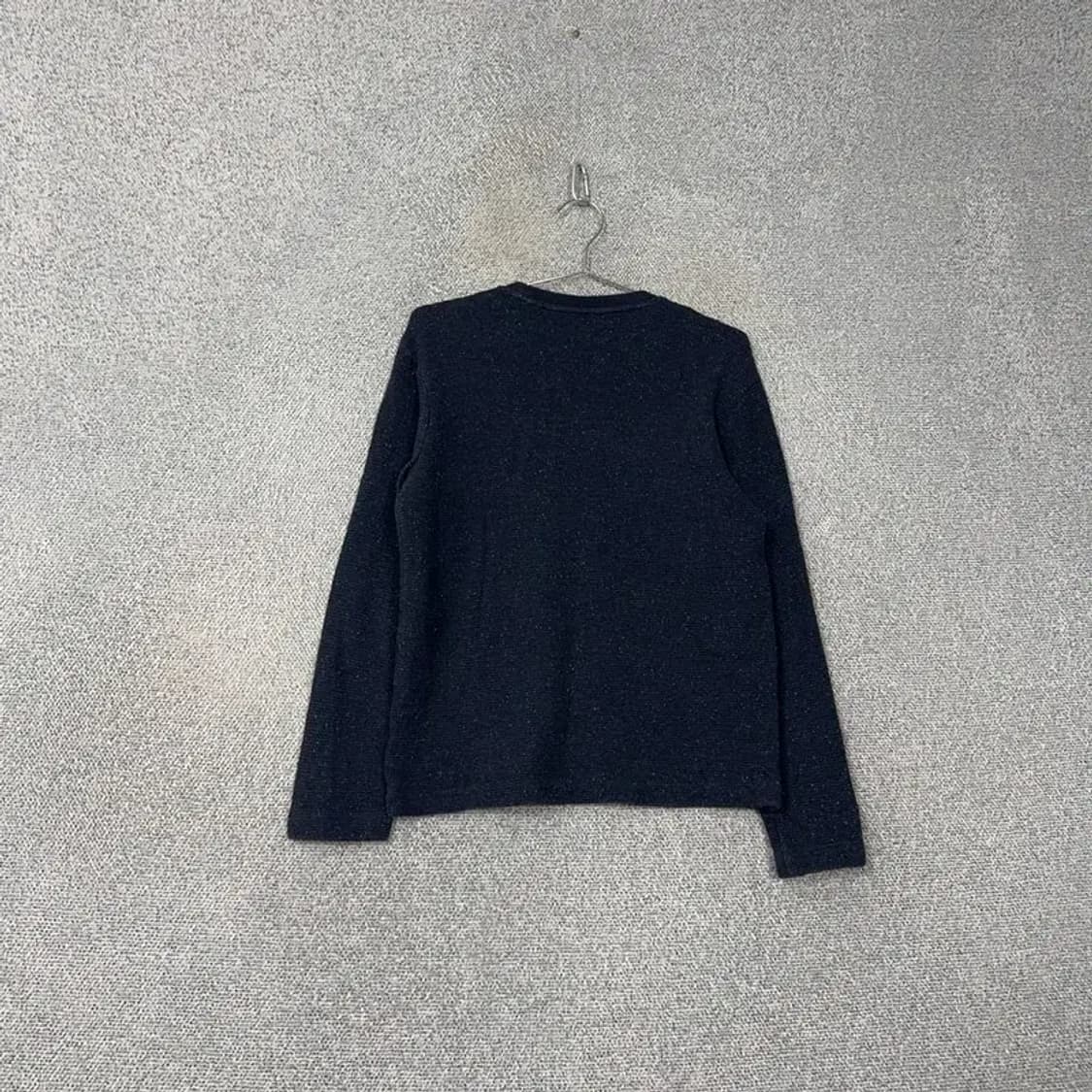 마인드브릿지 네이비 배색 캐주얼 남성 니트 95 상품이미지2