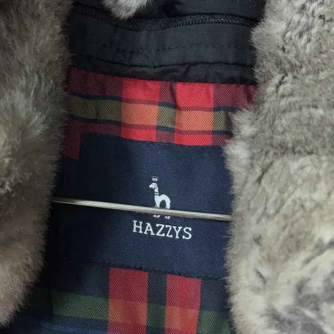 해지스 폭스퍼 여성 블랙 롱 패딩 85 상품이미지5