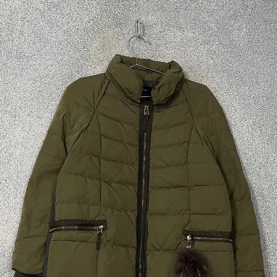 시스템 한섬 여성 카키 덕다운 패딩 82-94-160 상품이미지3