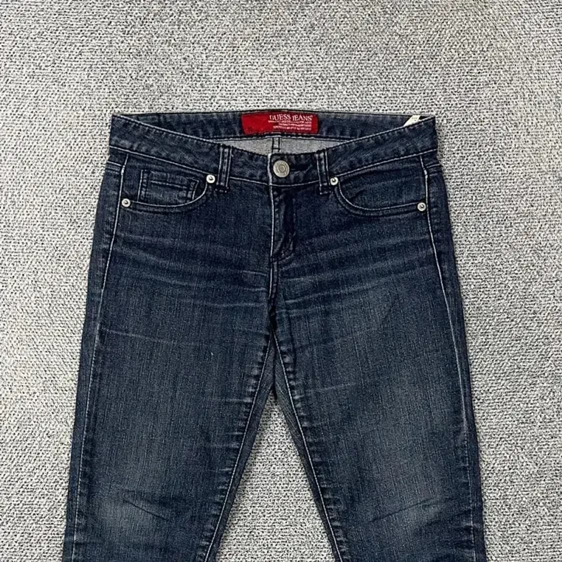 게스 삼각로고 여성 청바지 데님팬츠 26 상품이미지3