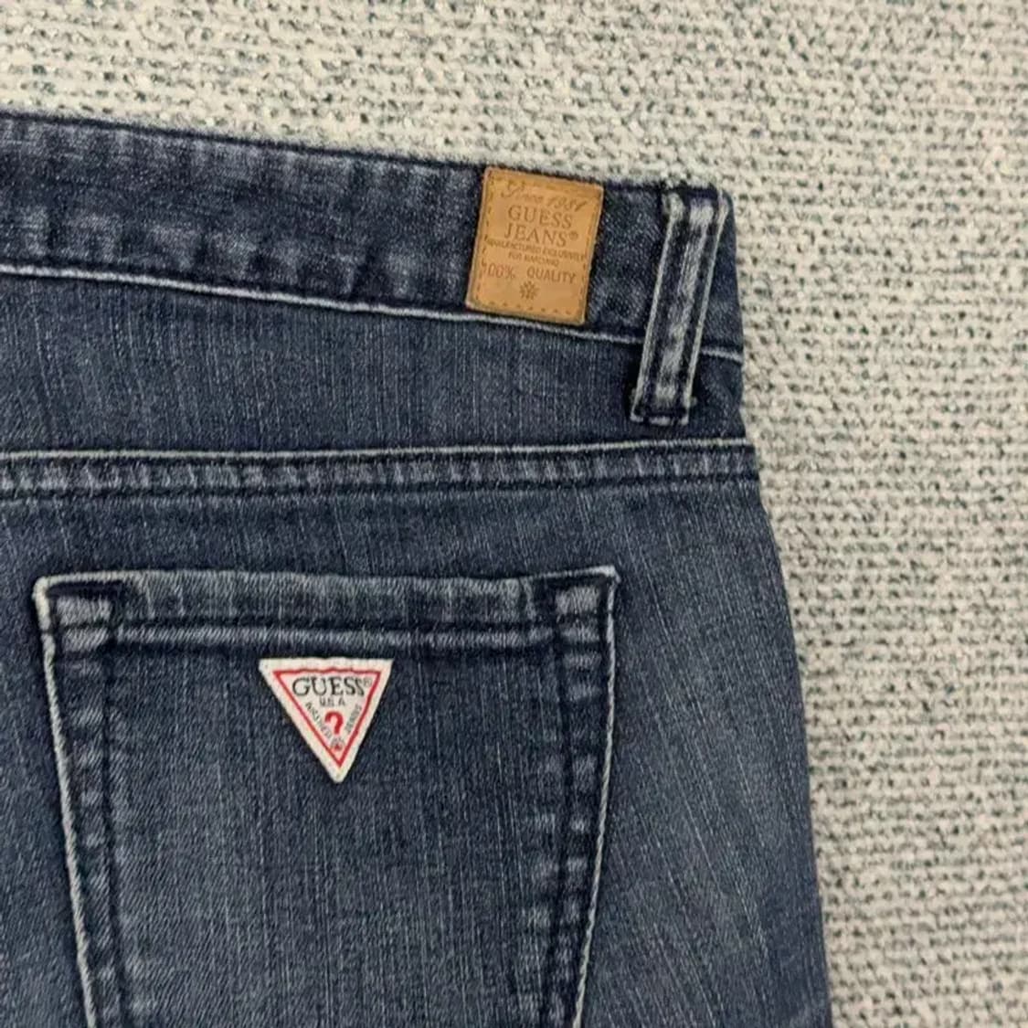 게스 삼각로고 여성 청바지 데님팬츠 26 상품이미지5