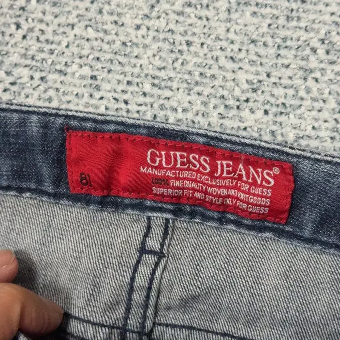 게스 삼각로고 여성 청바지 데님팬츠 26 상품이미지6