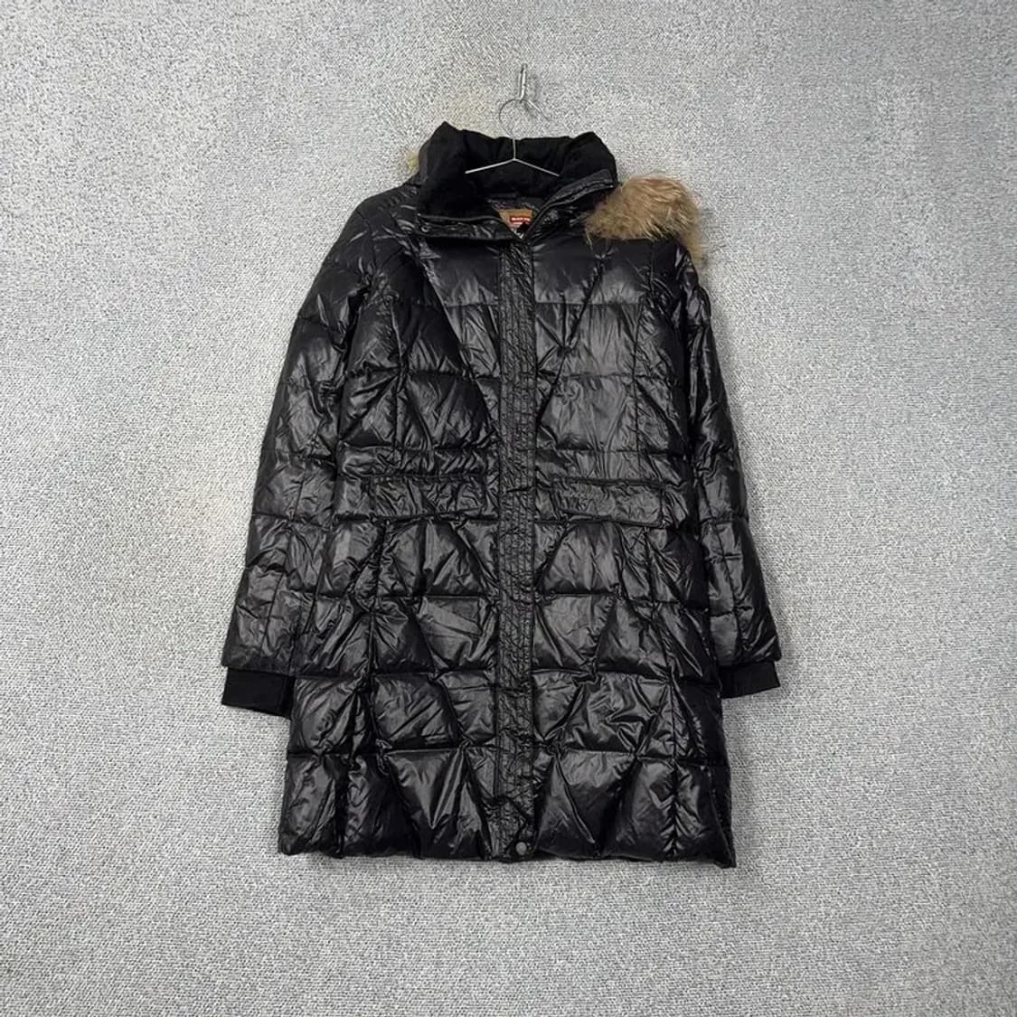 블랙야크 블랙 유광 구스다운 거위털 롱패딩 점퍼 95 상품이미지1