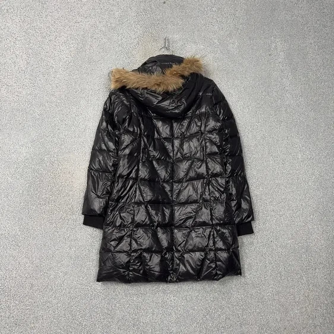 블랙야크 블랙 유광 구스다운 거위털 롱패딩 점퍼 95 상품이미지2