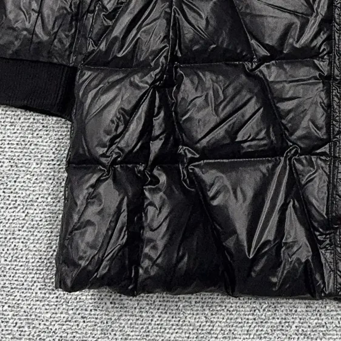 블랙야크 블랙 유광 구스다운 거위털 롱패딩 점퍼 95 상품이미지5