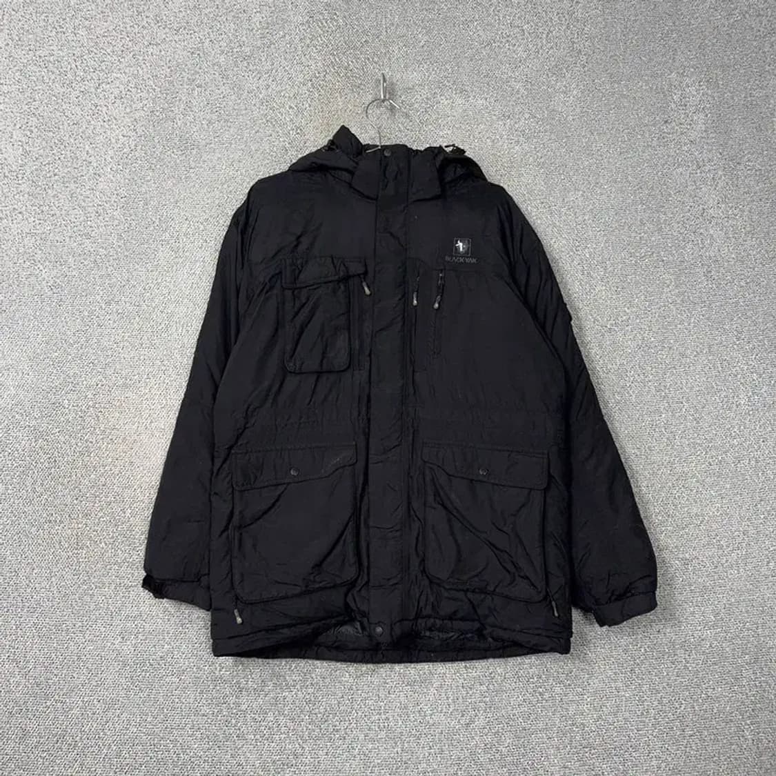 블랙야크 구스다운 블랙 패딩 100 상품이미지1