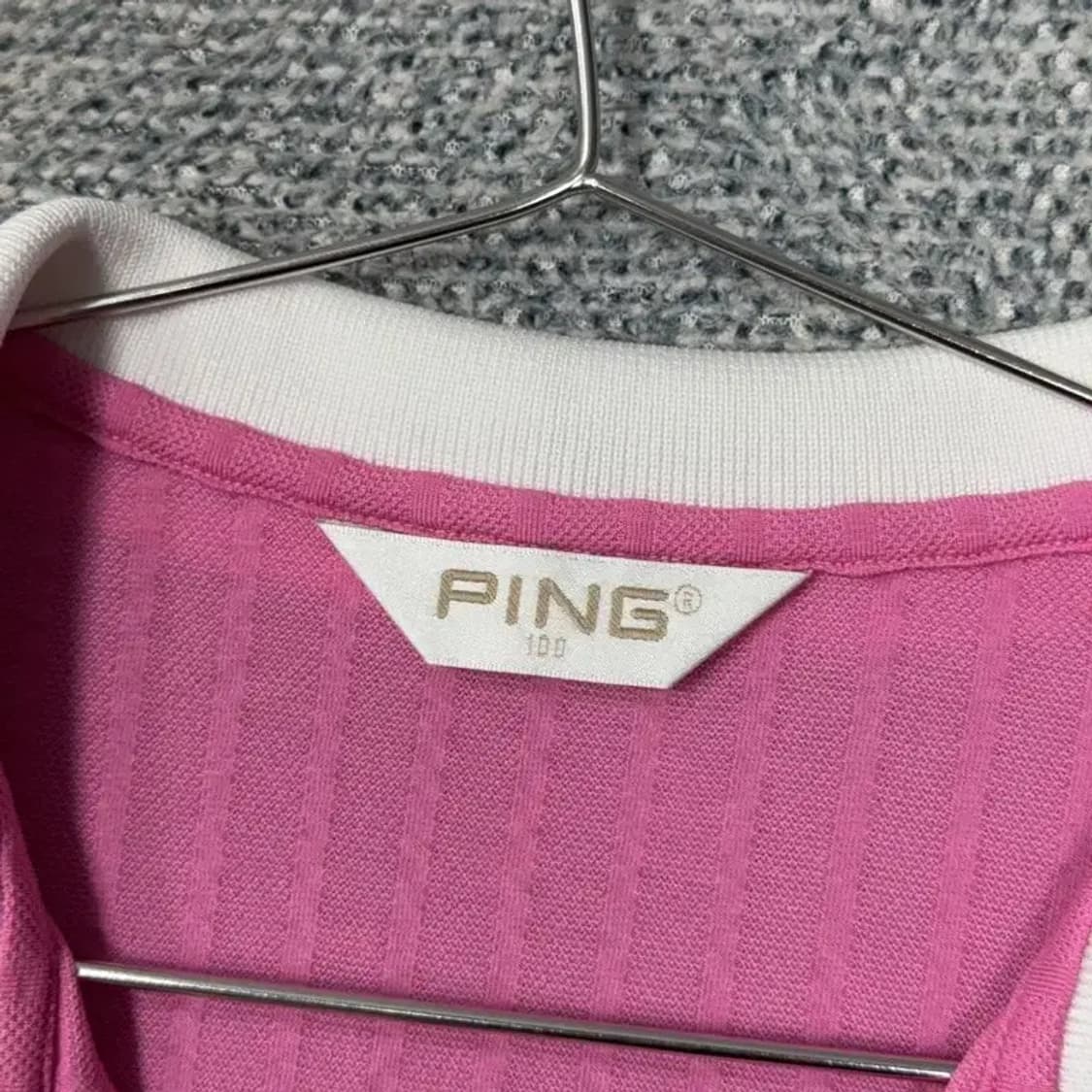 핑 골프 여성 핑크 카라티 100 상품이미지3