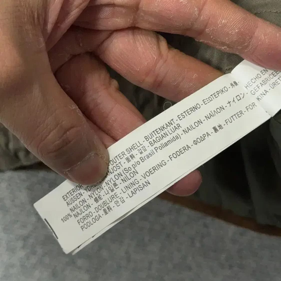 자라 여성 내피 퍼 카키 패딩 S 상품이미지6