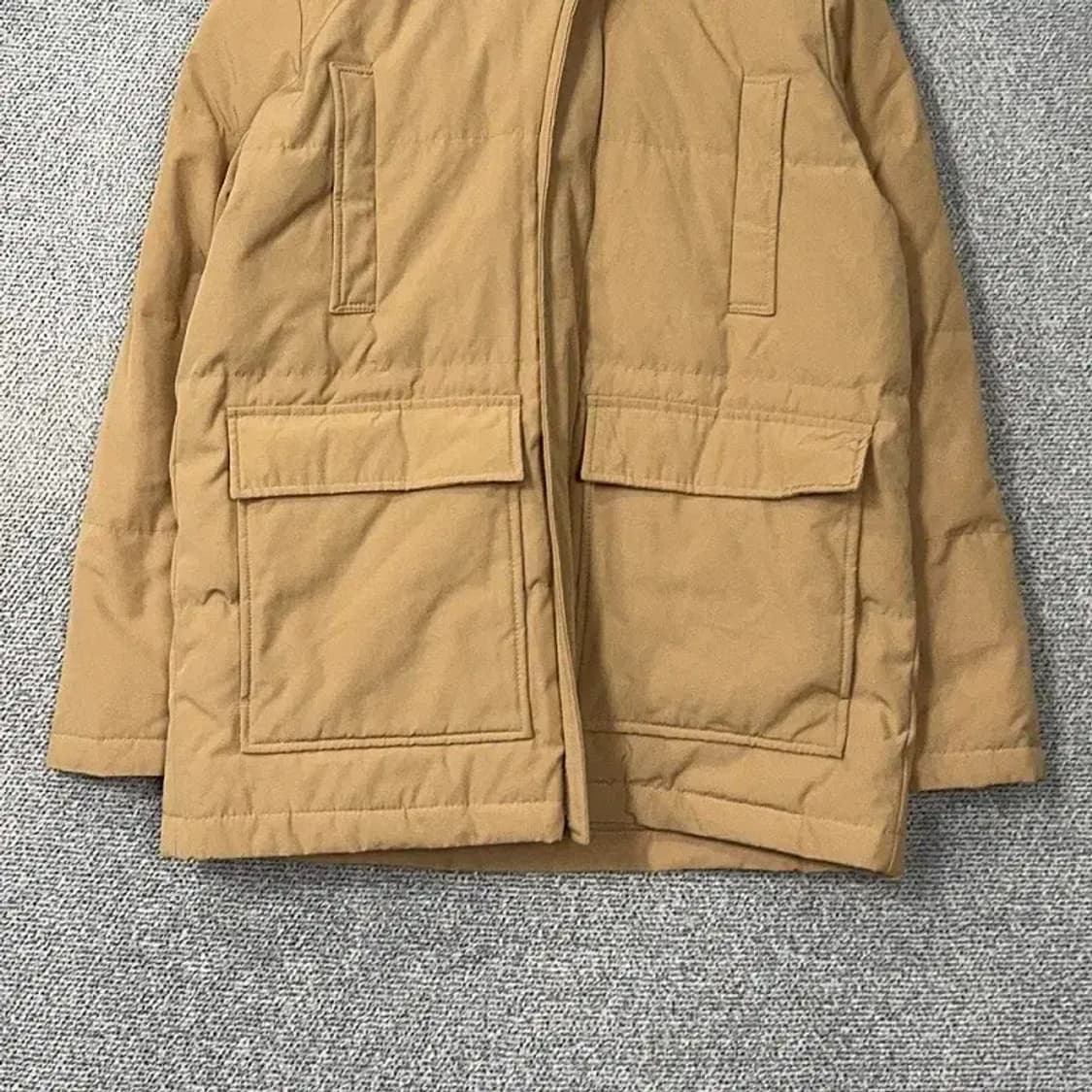 캘빈클라인 여성 포켓 베이지 패딩 S 상품이미지4