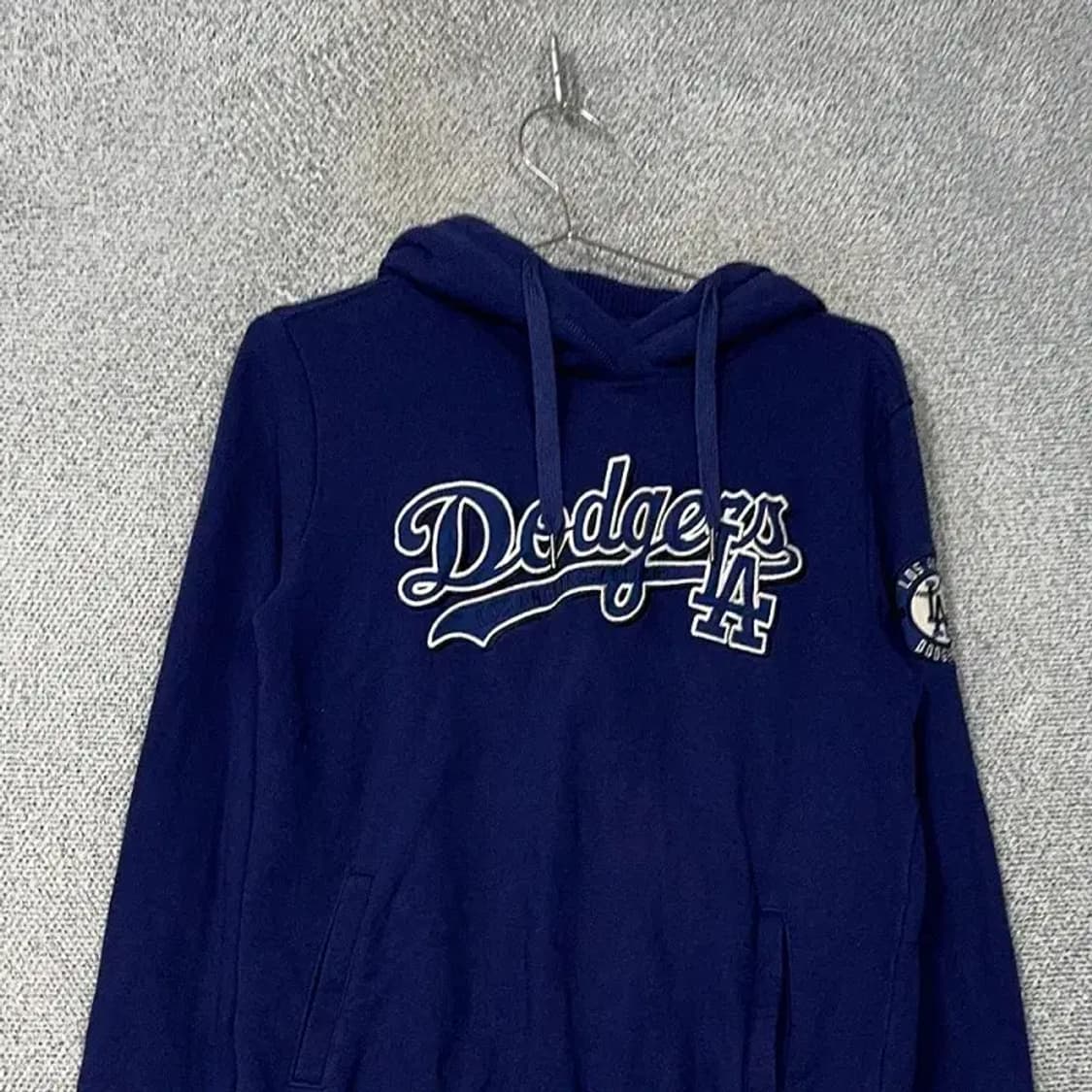 MLB LA다저스 로고 블루 후드티 90 상품이미지3