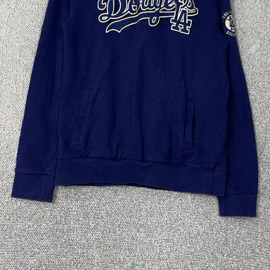 MLB LA다저스 로고 블루 후드티 90 상품이미지4