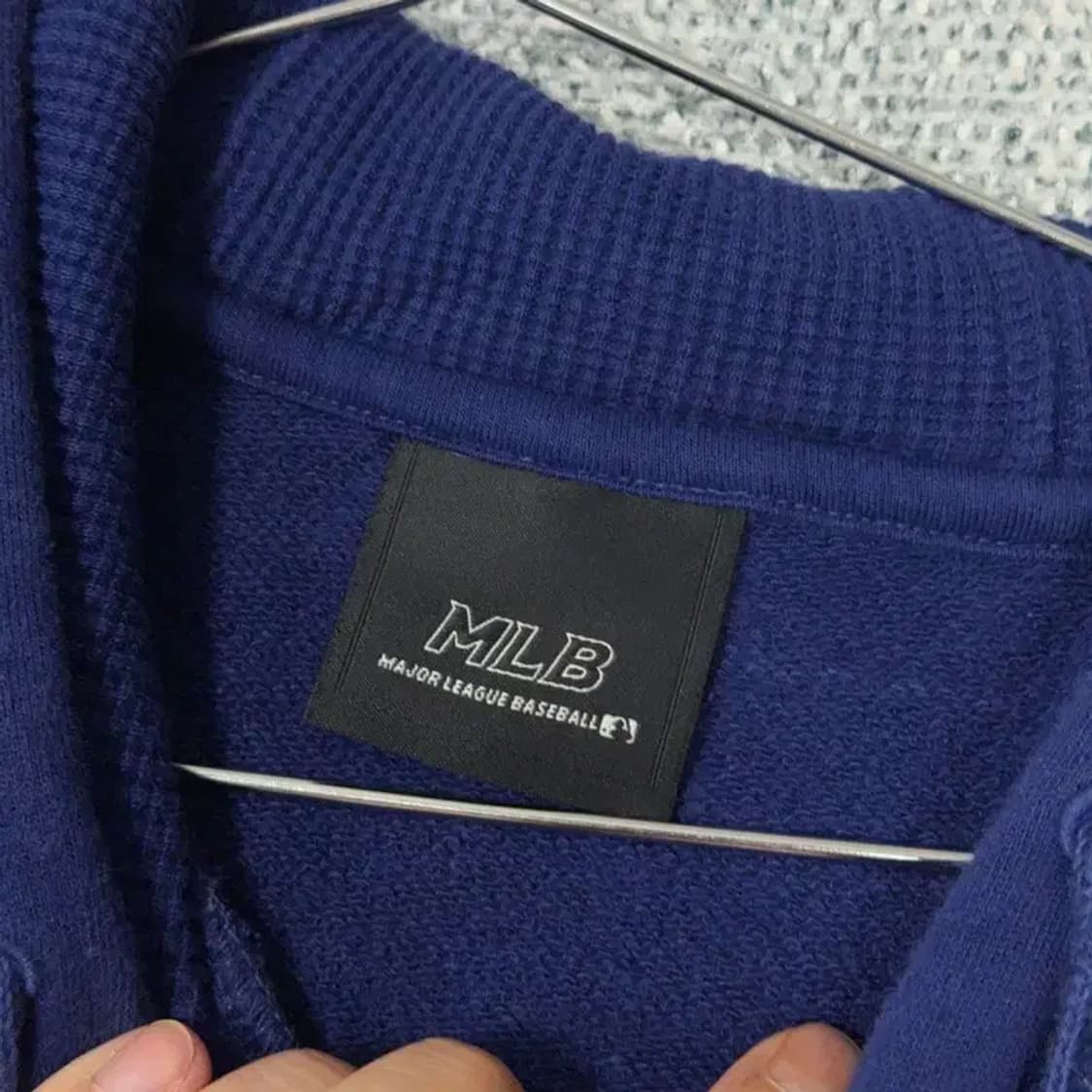 MLB LA다저스 로고 블루 후드티 90 상품이미지5