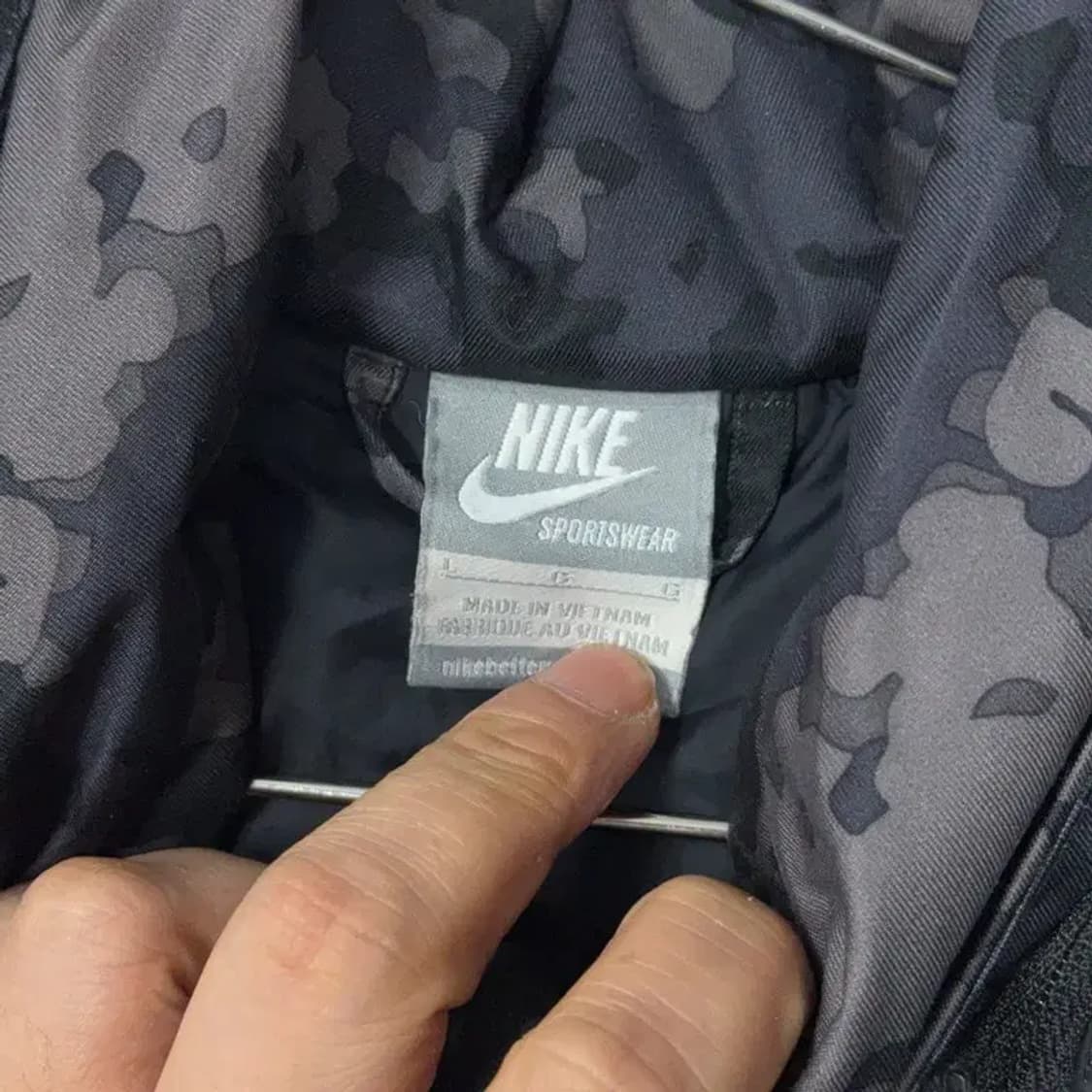 나이키 밀리터리 캐주얼 바람막이 100 상품이미지5