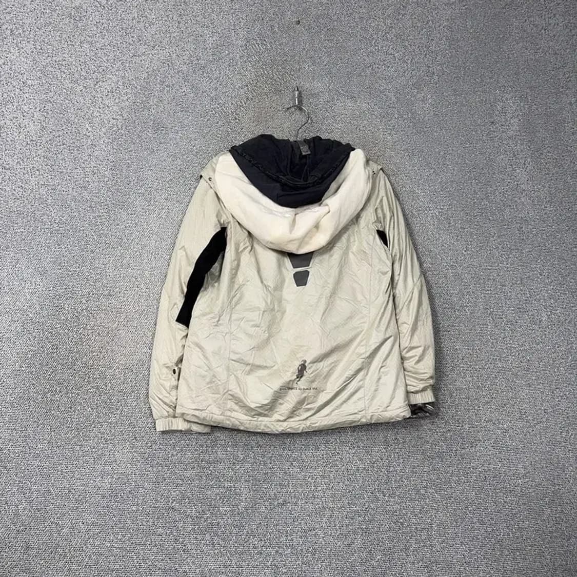 블랙야크 크림 하단 로고 캐주얼 패딩 점퍼 95 상품이미지2