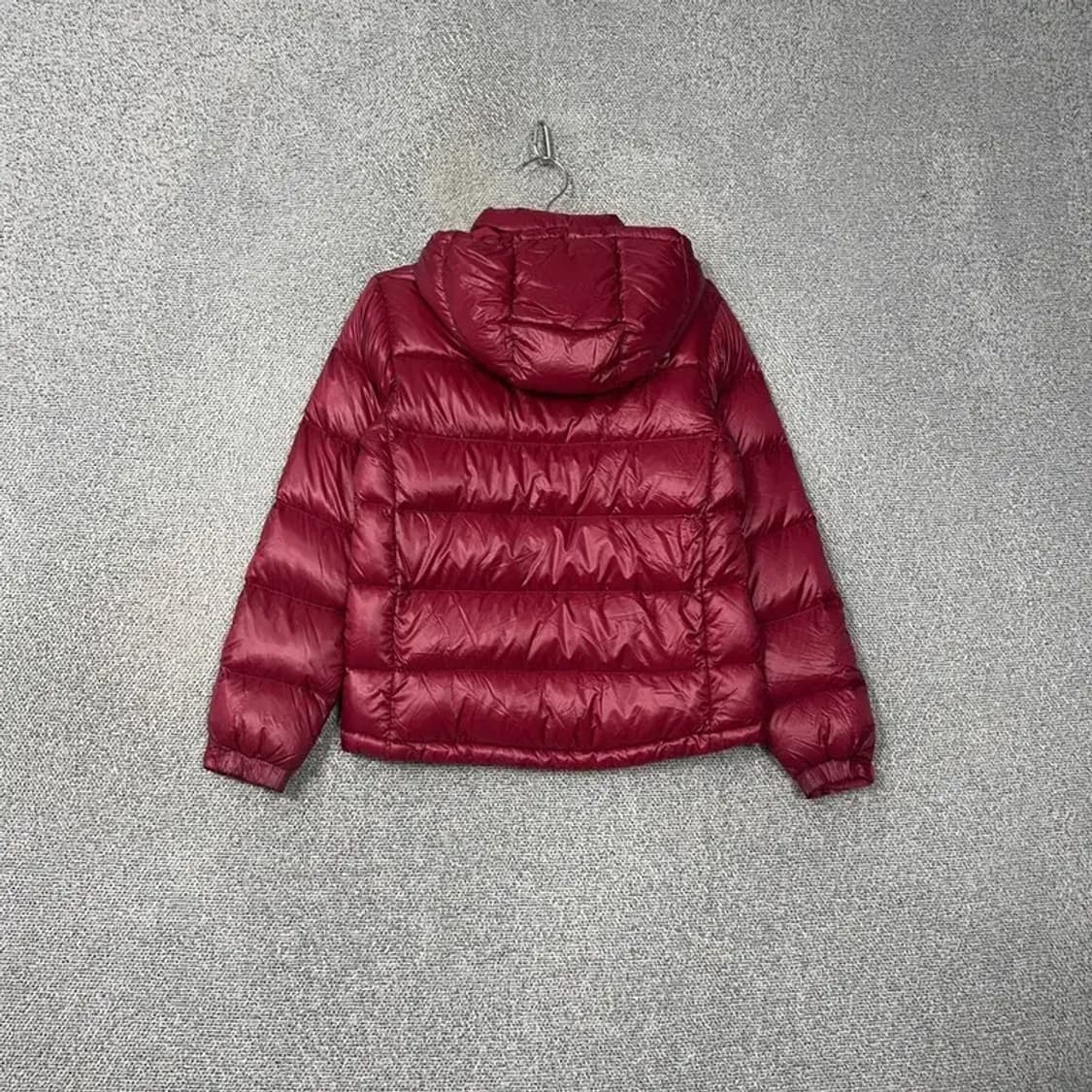 노스페이스 700 버건디 로고 구스다운 거위털 패딩 M 상품이미지2