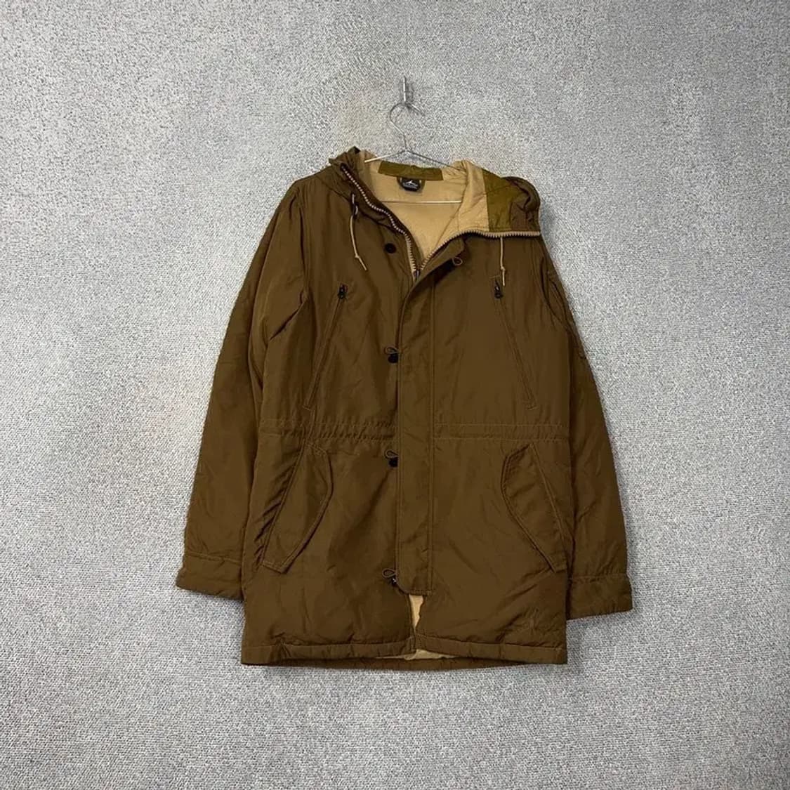 조던 브라운 빈티지 다운 롱패딩 점퍼 S 상품이미지1