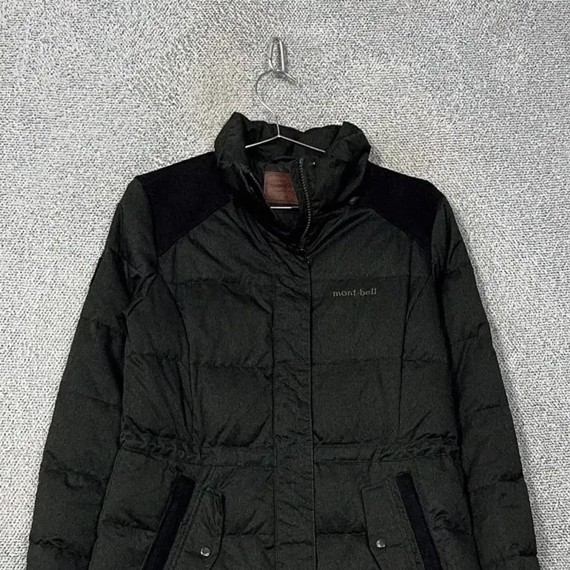 몽벨 여성 다크 그레이 롱패딩 점퍼 95 상품이미지3