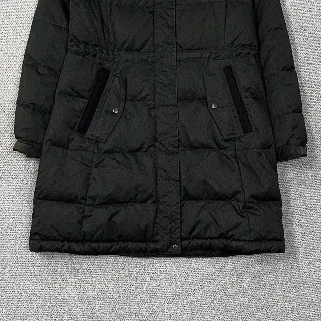 몽벨 여성 다크 그레이 롱패딩 점퍼 95 상품이미지4