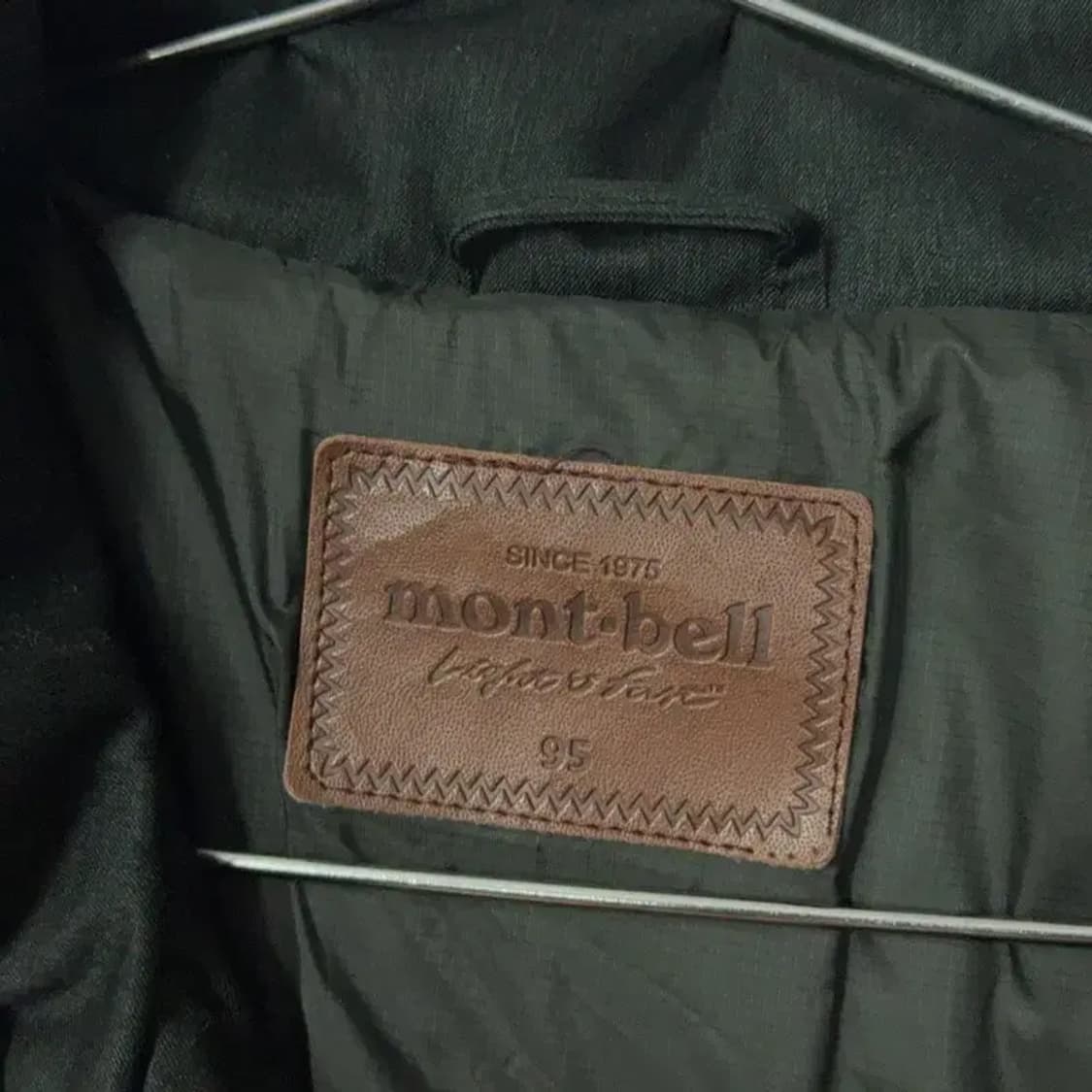 몽벨 여성 다크 그레이 롱패딩 점퍼 95 상품이미지5