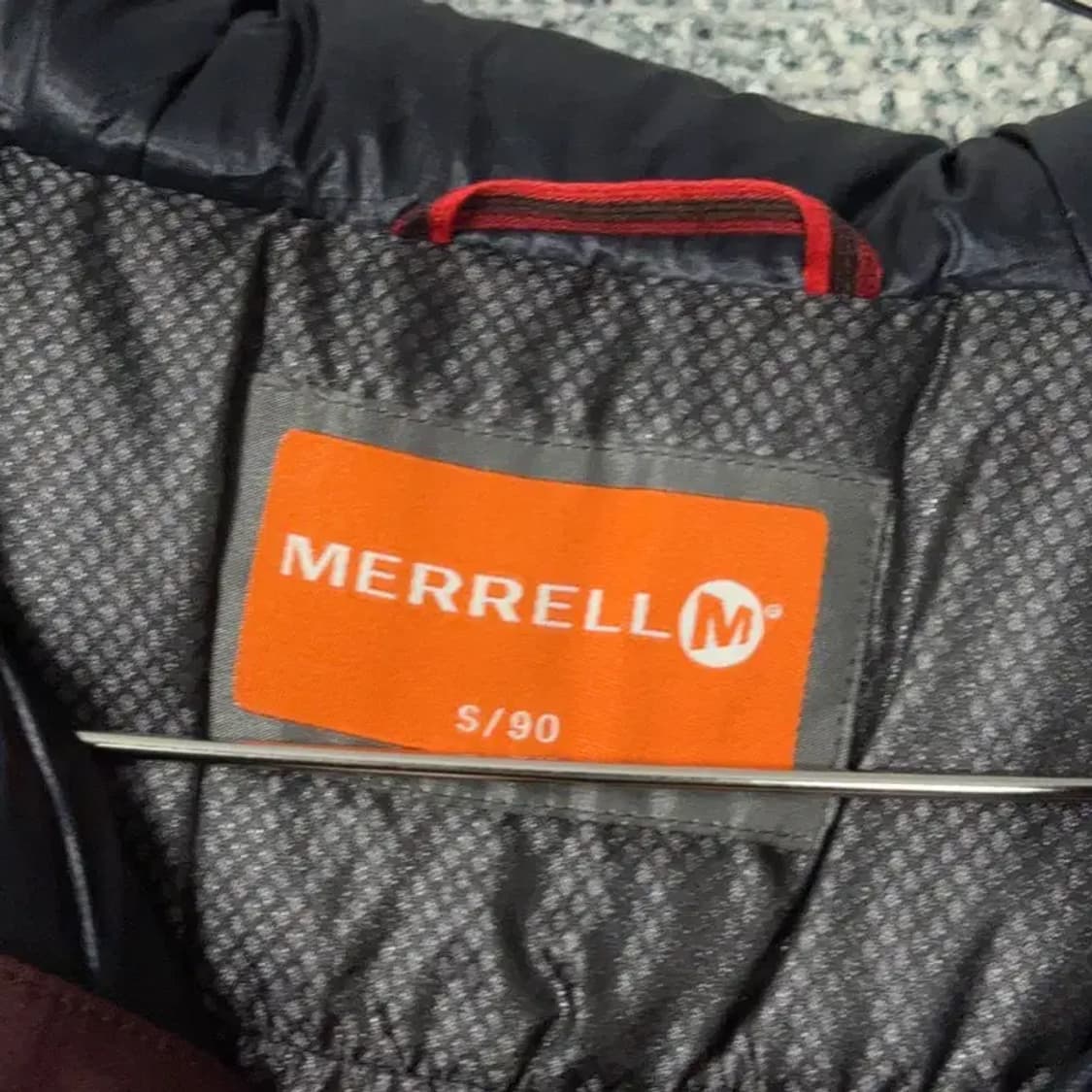 머렐 로고 거위털 구스다운 패딩 점퍼 90 상품이미지4