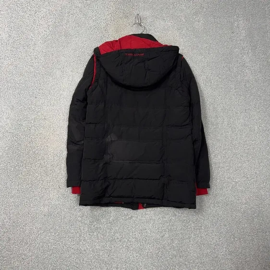 게스 캐주얼 블랙 파카 패딩 점퍼 95 상품이미지2