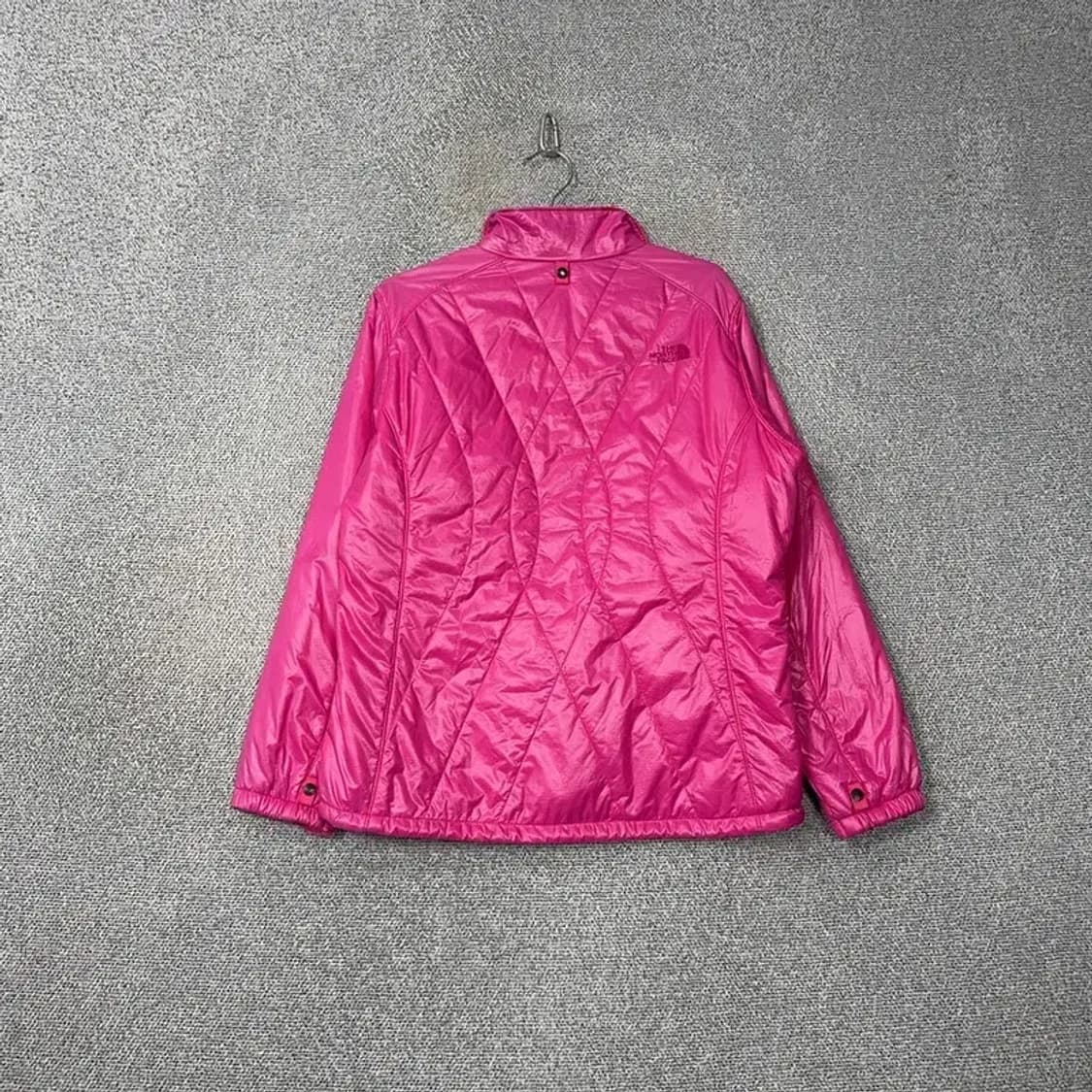 노스페이스 핑크 로고 경량 패딩 점퍼 100 상품이미지2