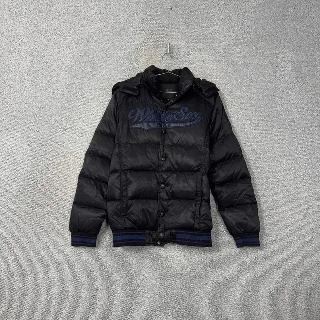 MLB 화이트삭스 블랙 후드 패딩 95 상품이미지1
