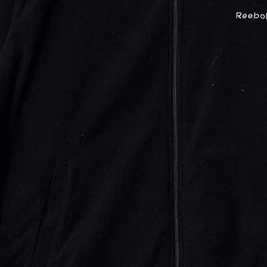 리복 로고 블랙 플리스 자켓 105 상품이미지4