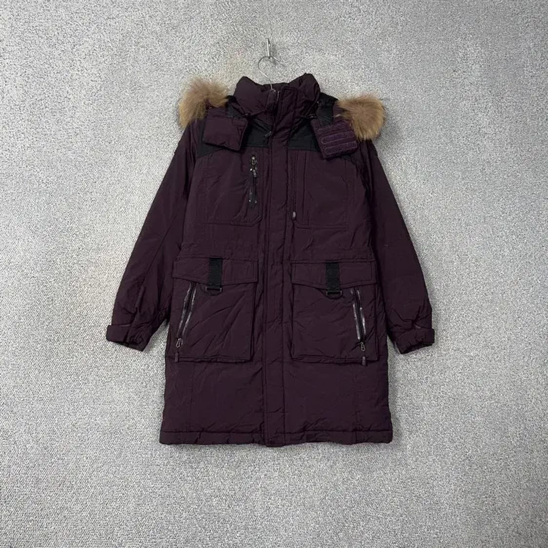 코오롱 윈드스토퍼 퍼플 패딩 90 상품이미지1