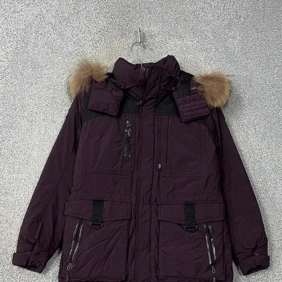 코오롱 윈드스토퍼 퍼플 패딩 90 상품이미지3