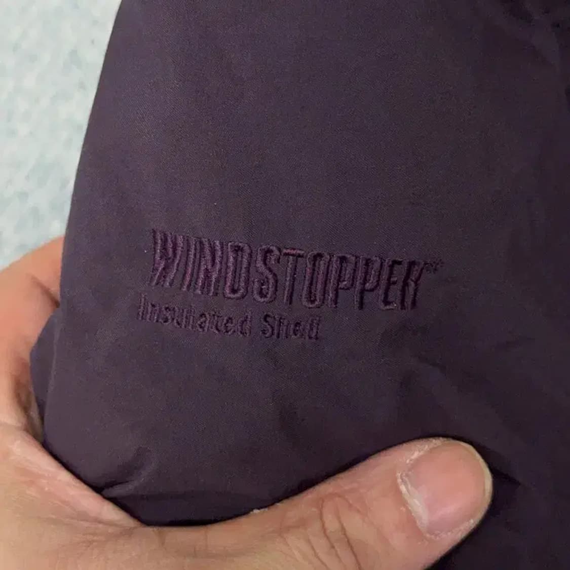 코오롱 윈드스토퍼 퍼플 패딩 90 상품이미지5