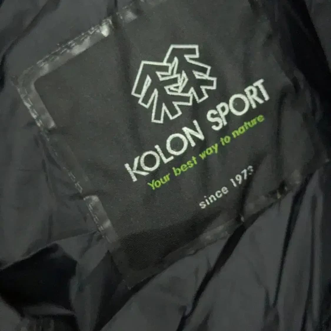 코오롱 윈드스토퍼 퍼플 패딩 90 상품이미지6