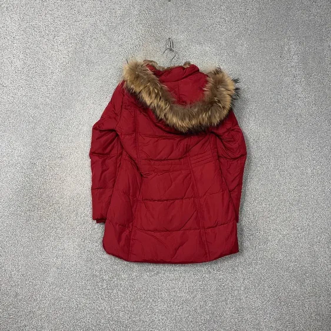 해지스 레드 래빗퍼 구스다운 거위털 패딩 점퍼 85-160 상품이미지2
