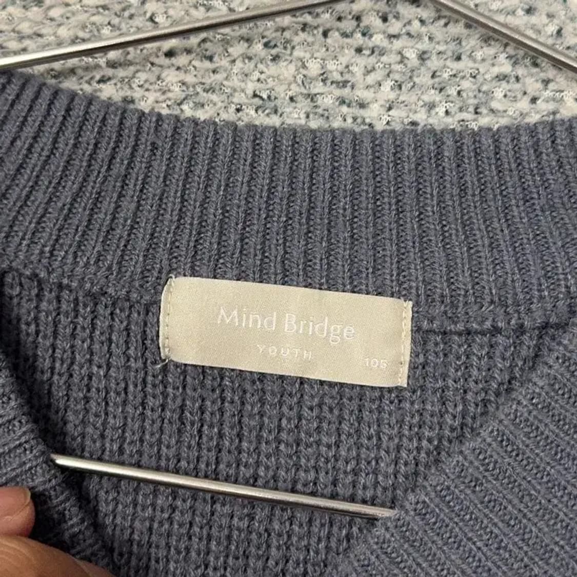 마인드브릿지 남성 캐주얼 아크릴 니트 105 상품이미지5