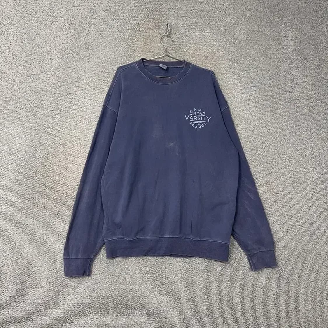 트래블 빈티지 피그먼트 맨투맨 XL 상품이미지1