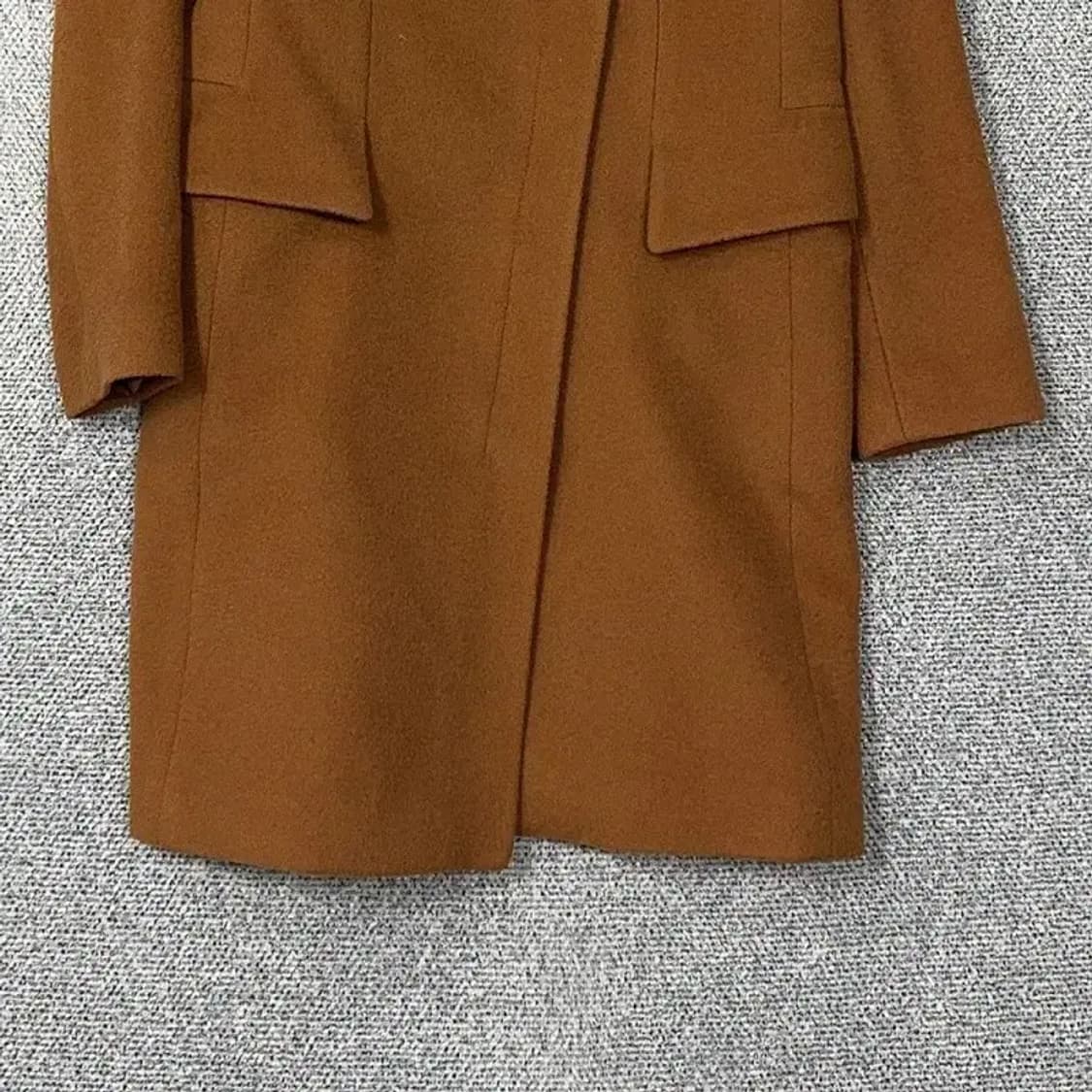 잇미샤 카멜 폭스퍼 클래식 여성 울 코트 82-160 상품이미지4