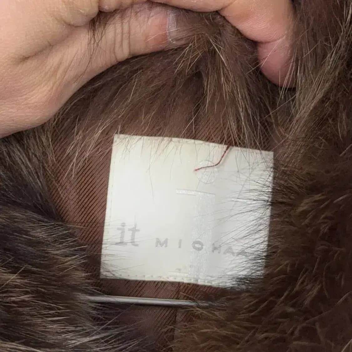 잇미샤 카멜 폭스퍼 클래식 여성 울 코트 82-160 상품이미지5