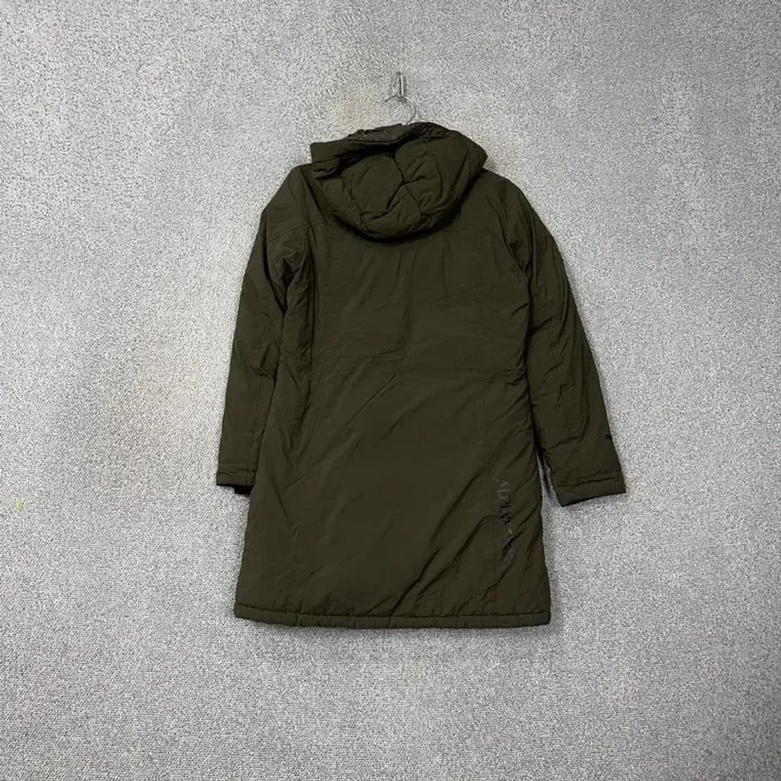 K2 카키 로고 캐주얼 다운 롱패딩 점퍼 90 상품이미지2