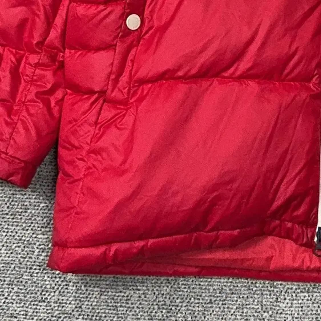 아디다스 레드 캐주얼 덕다운 패딩 점퍼 XL 상품이미지3