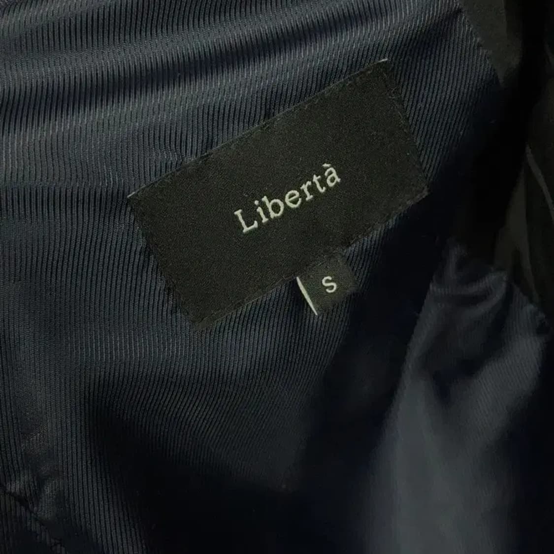 리베르타 블랙 캐주얼 퀄팅 블레이저 자켓 S 상품이미지3
