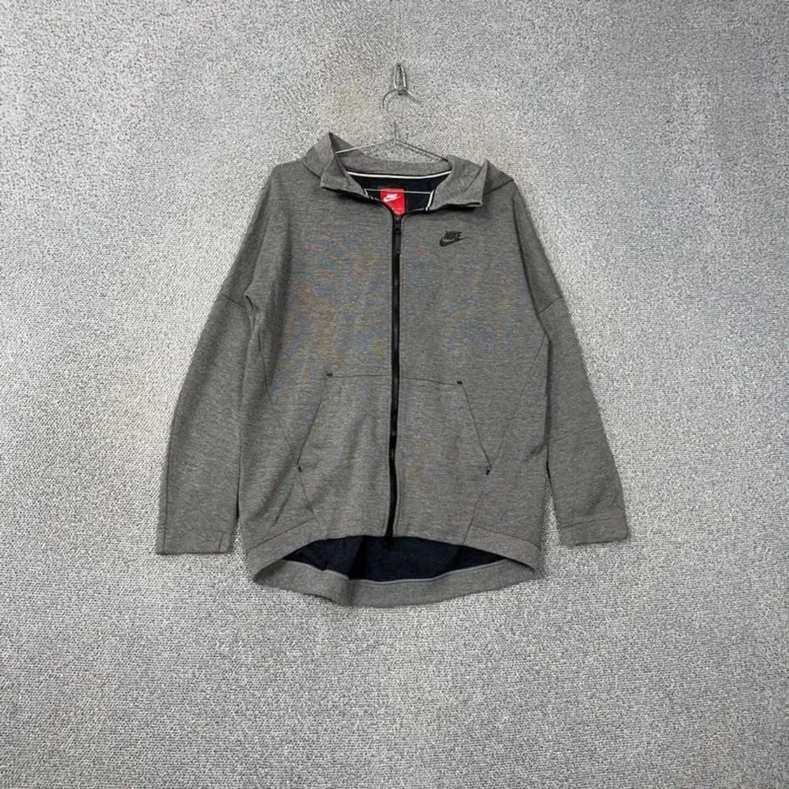 나이키 그레이 로고 후드집업 M 상품이미지1
