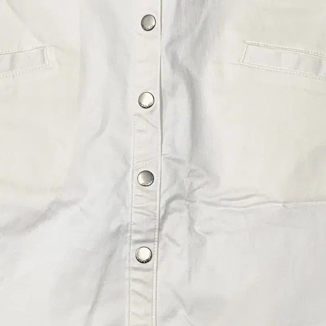 [새상품]잭 앤 질 화이트 버튼 스커트 28-29 상품이미지4